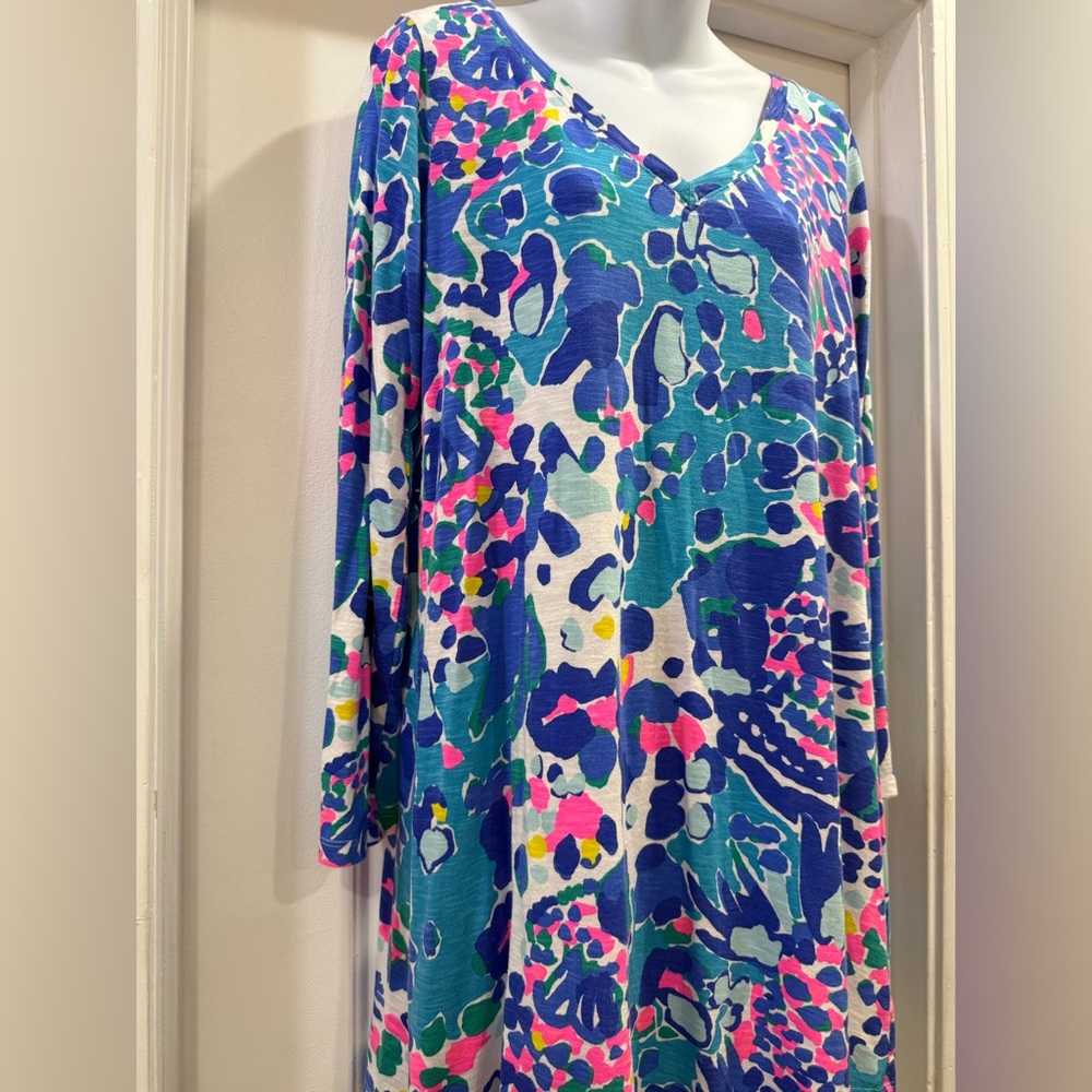 Lilly Pulitzer Christie Hit the Spot Dress Size Medium - Picture 2 of 10